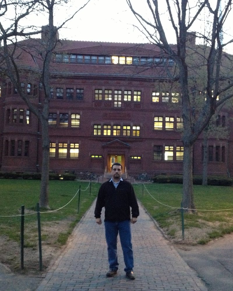 David Topete en Harvard